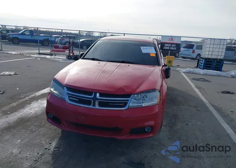 2013 Dodge Avenger Sxt from USA, damaged, VIN 1C3CDZCG8DN741086